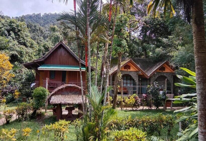 Бунгало Стандарт Вид на Сад, Tree Tops River Huts