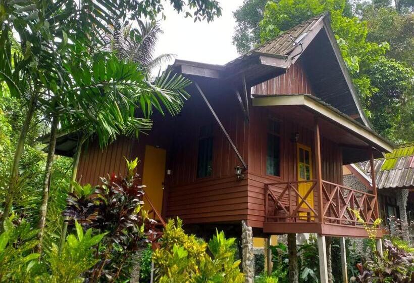 Бунгало Стандарт Вид на Сад, Tree Tops River Huts