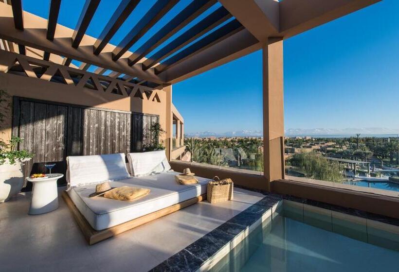 可观景的套房, Mandarin Oriental Marrakech
