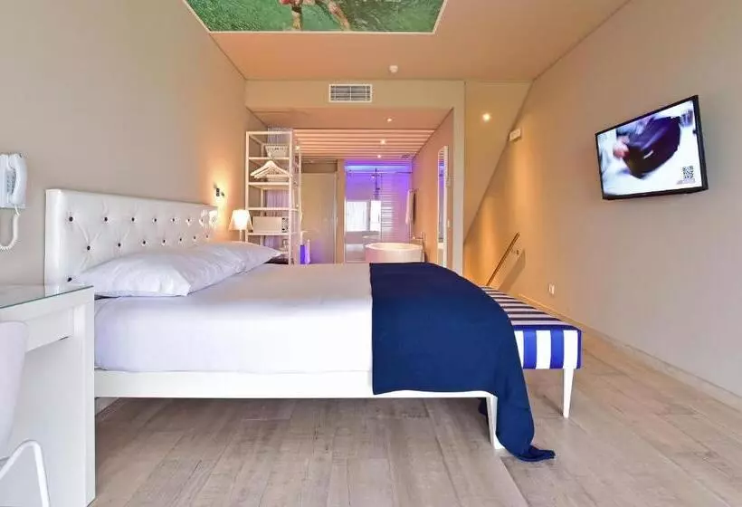 اتاق لوکس با چشم‌انداز دریا, Pestana Alvor South Beach Premium Suite