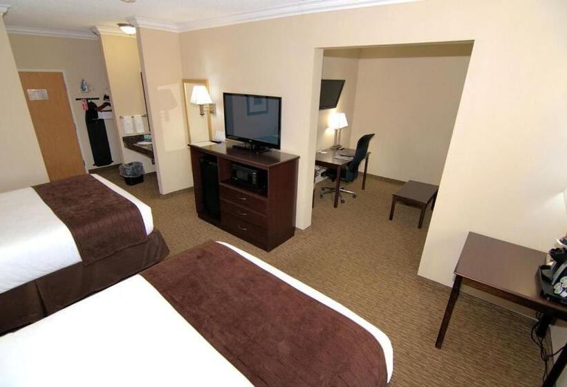 스탠다드 스튜디오 퀸 침대, Rock Island Inn & Suites