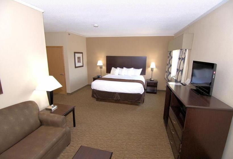 キングサイズベッドのスイートルーム, Rock Island Inn & Suites