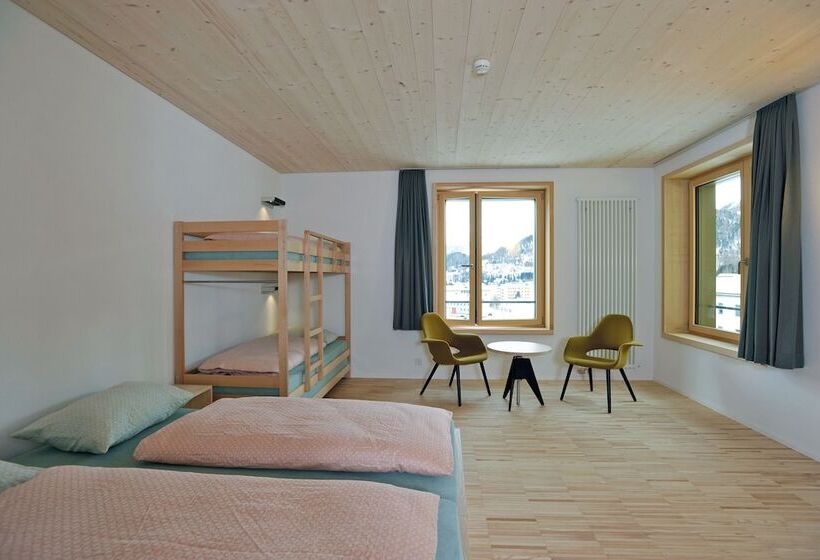 اتاق استاندارد چهار تخته, St. Moritz Youth Hostel