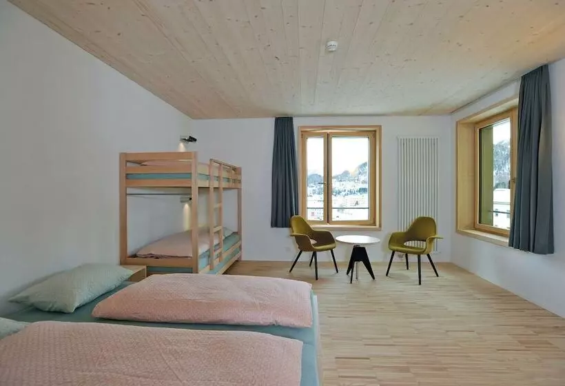 اتاق استاندارد چهار تخته, St. Moritz Youth Hostel