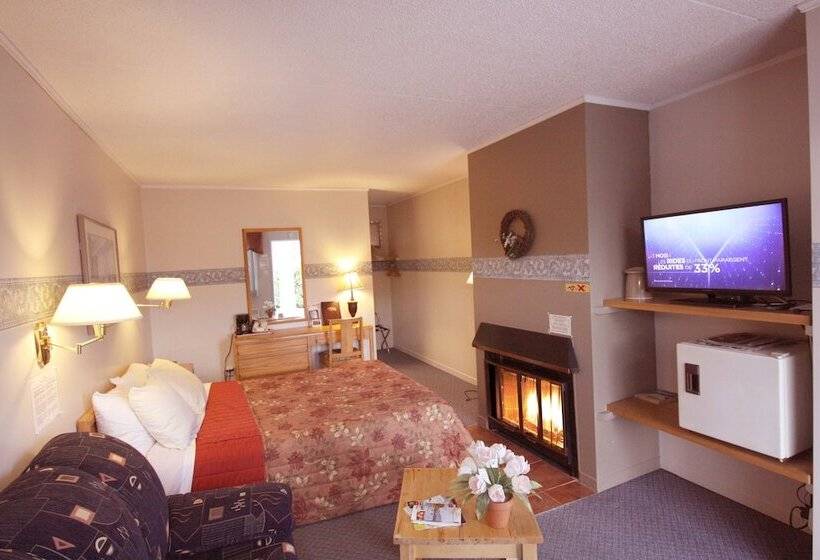 带双人床的经典房间, Motel Le Jolibourg