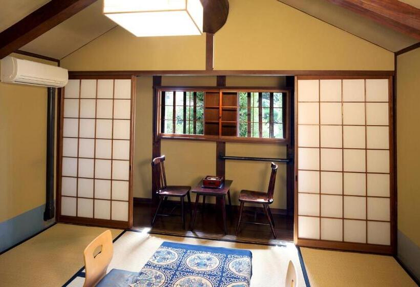 חדר סטנדרט חדר אמבטיה משותף, Ryori Ryokan Tsurugata