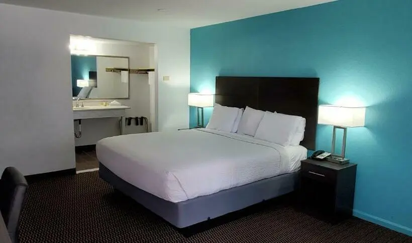 キングサイズベッドのスタンダードルーム, Travelodge By Wyndham Livonia Canton Novi Detroit Area