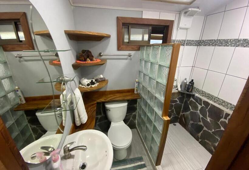 Huoneisto 1 Makuuhuone Puutarhanäkymä, Chorotega Cabina