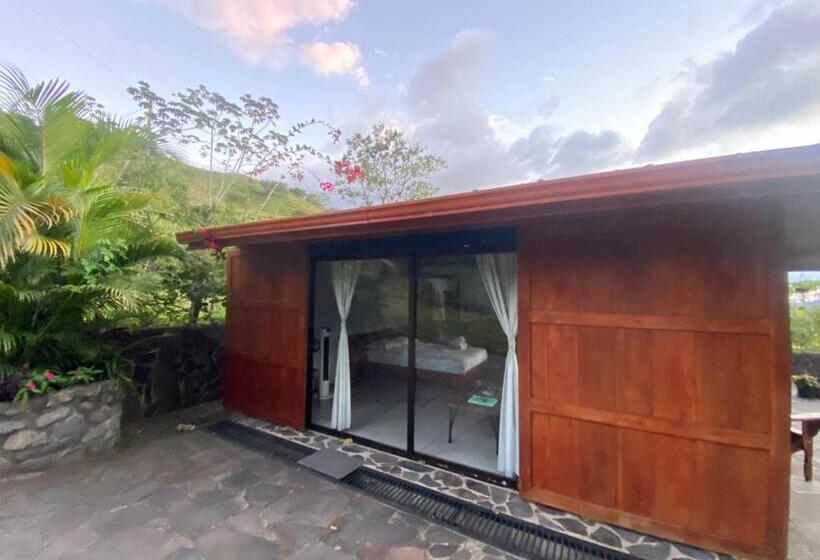 Huoneisto 1 Makuuhuone Puutarhanäkymä, Chorotega Cabina