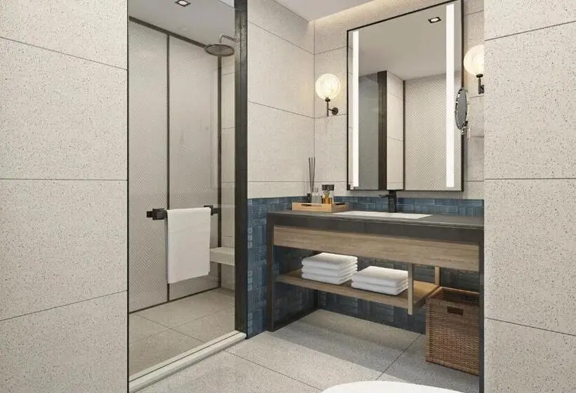 اتاق دلوکس با تخت کینگ و چشم‌انداز شهر, Four Points By Sheraton Chongqing, Yongchuan