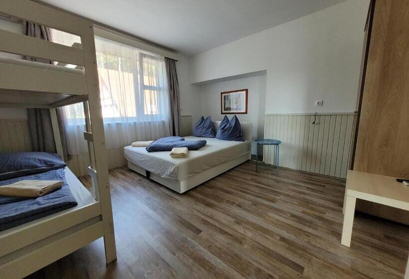 Номер Стандарт Четырехместный Совместный Санузел, Villa Adele