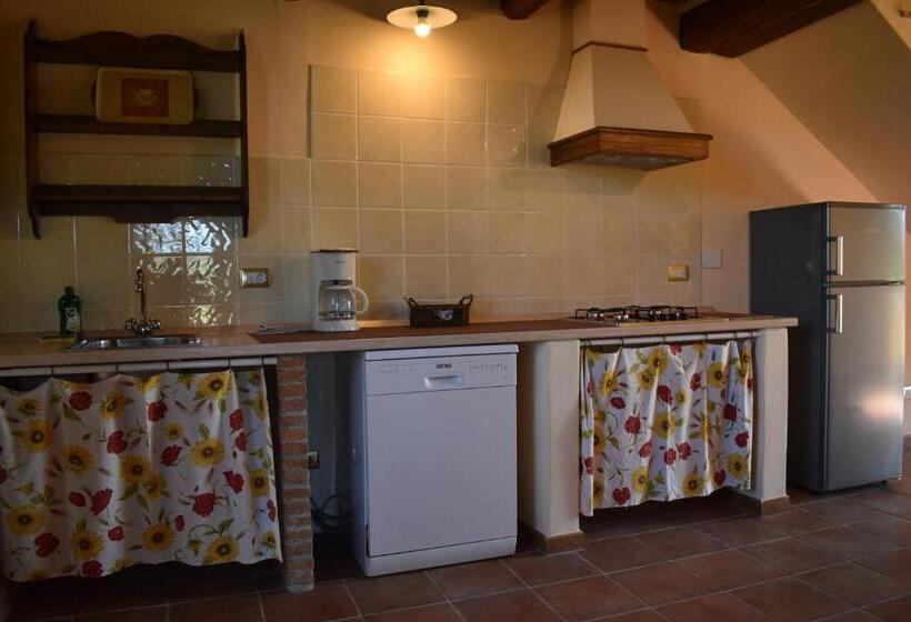 آپارتمان داخلی 2 خوابه, Agriturismo Il Santo