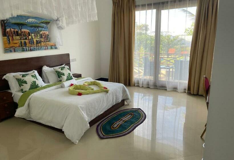 חדר סטנדרט עם מרפסת, Minah Bungalows