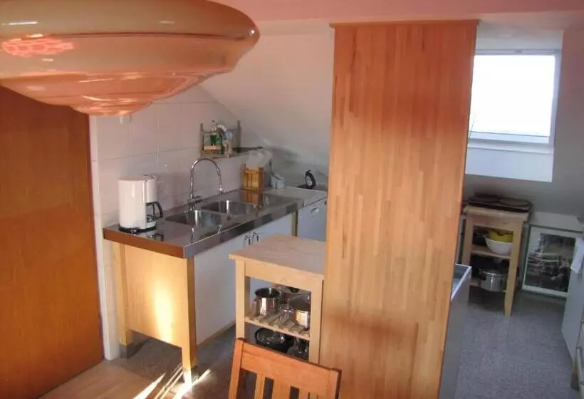 آپارتمان 1 خوابه, Gästehaus Huber   Traditional Sixties Hostel