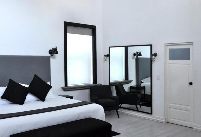 带大床的高级房间, Las Casas B&b Boutique Hotel, Spa & Restaurante Cuernavaca