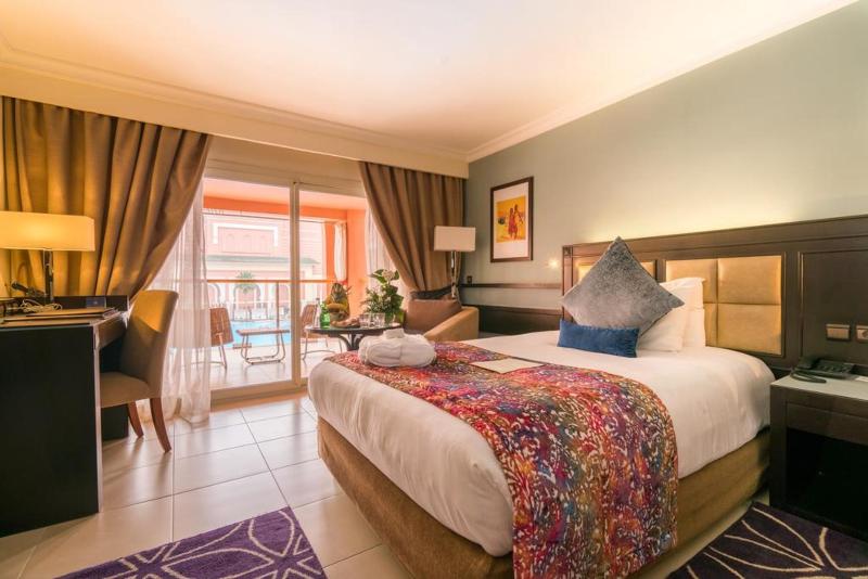اتاق لوکس با چشم‌انداز باغ, Savoy Le Grand Hotel Marrakech