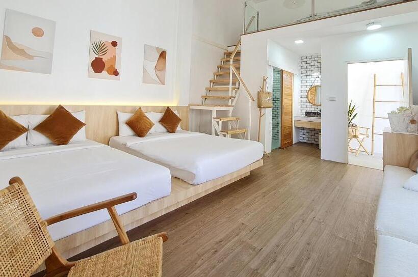 غرفة عائلية, Sawasdee Coco Resort