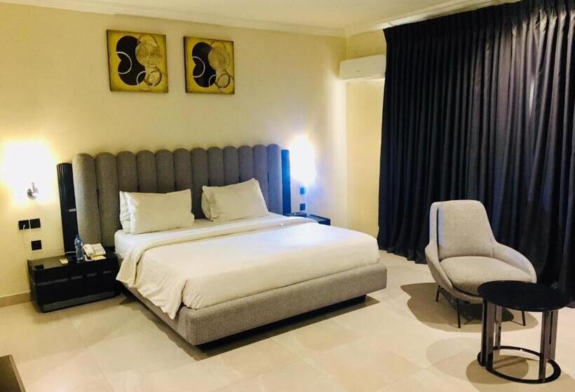 اتاق سوپریور با تخت بزرگ, Summerset Continental Hotel Maitama By T E L E Hospitality