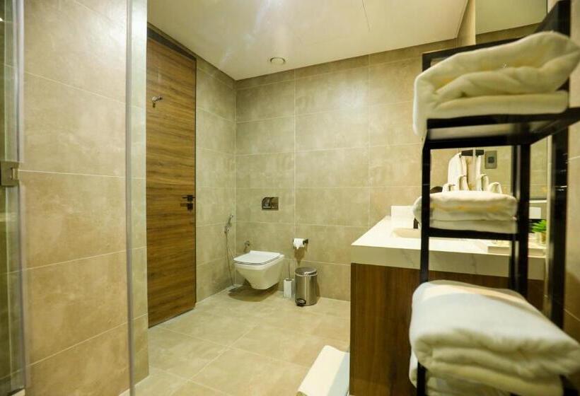 آپارتمان 1 خوابه با چشم‌انداز جانبی دریا, Charthouse Bahrain