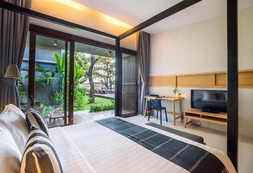 فيلا ديلوكس غرفة نوم, Casa De Mar   Koh Samui