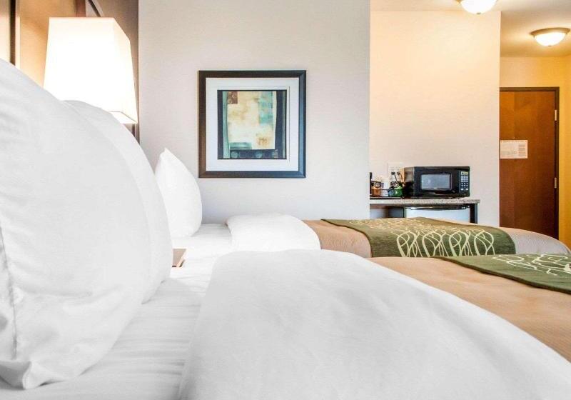 带大床的套房, Comfort Inn & Suites Woodward