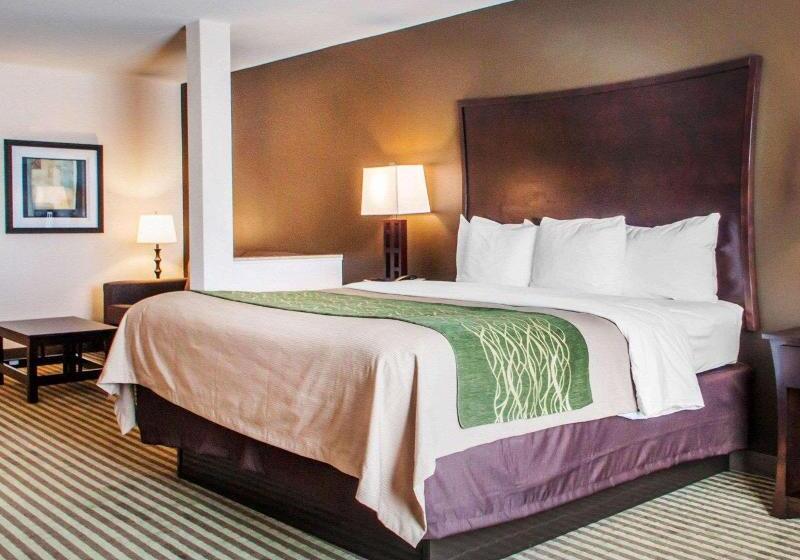 带大床的套房, Comfort Inn & Suites Woodward