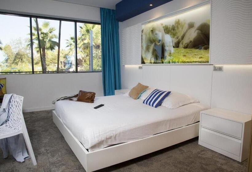 스탠다드 싱글 룸, Marineland Hôtel