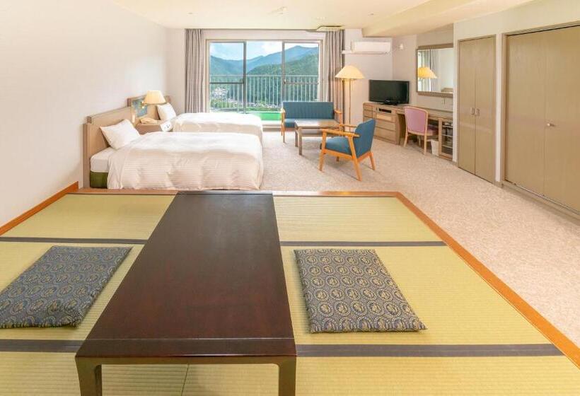 اتاق سوپریور, Ooedo Onsen Monogatari Premium Gero Shinkan