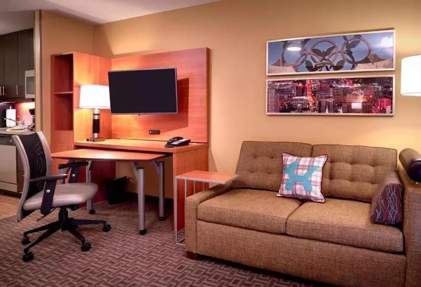 キングサイドベッドのスタンダードワンルーム, Towneplace Suites By Marriott Salt Lake City West Valley