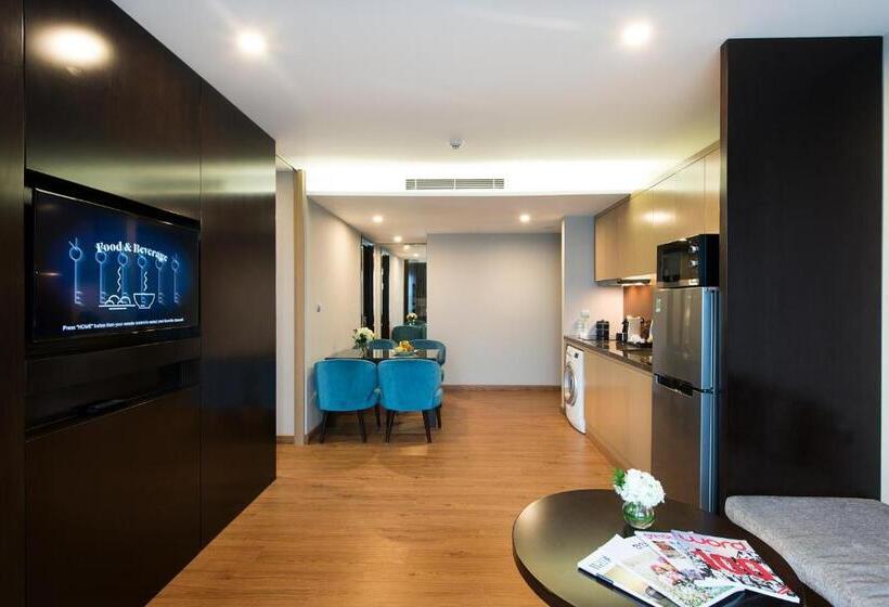 آپارتمان اجرایی 1 خوابه, Novotel Suites Hanoi