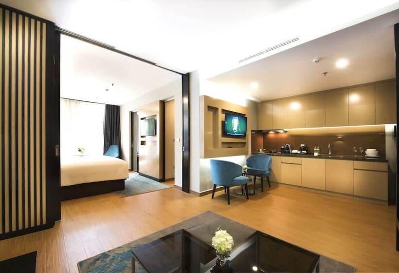 آپارتمان اجرایی 1 خوابه, Novotel Suites Hanoi