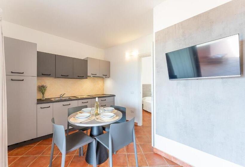 דירת חדר, Residence Le Rocce Rosse