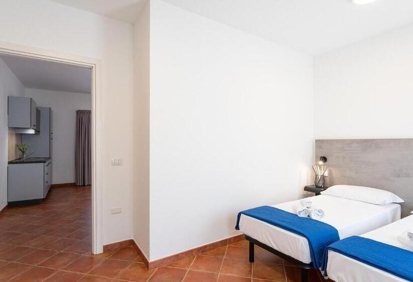 דירת חדר, Residence Le Rocce Rosse