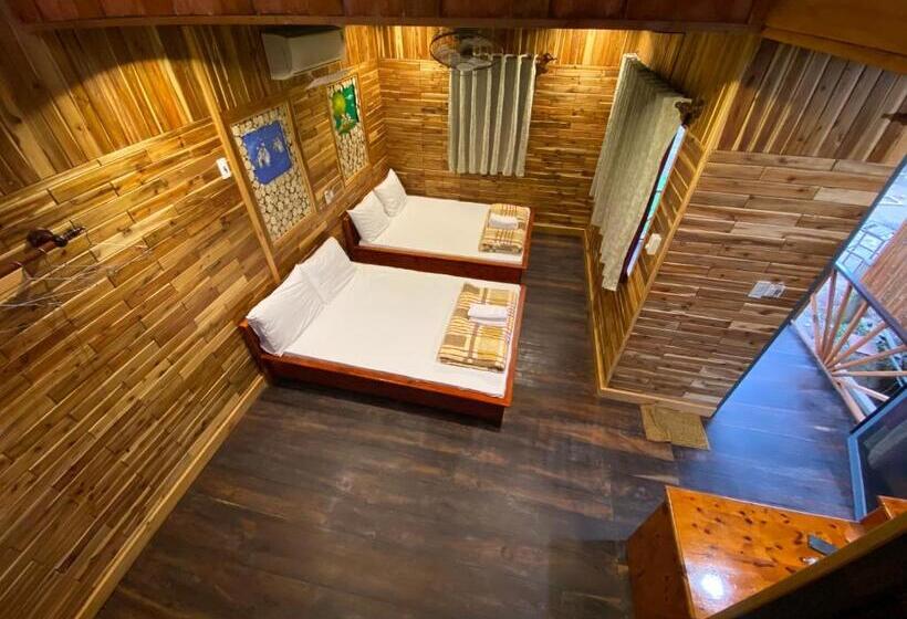 بانگلوی لوکس, Bungalow   Homestay Làng Bè