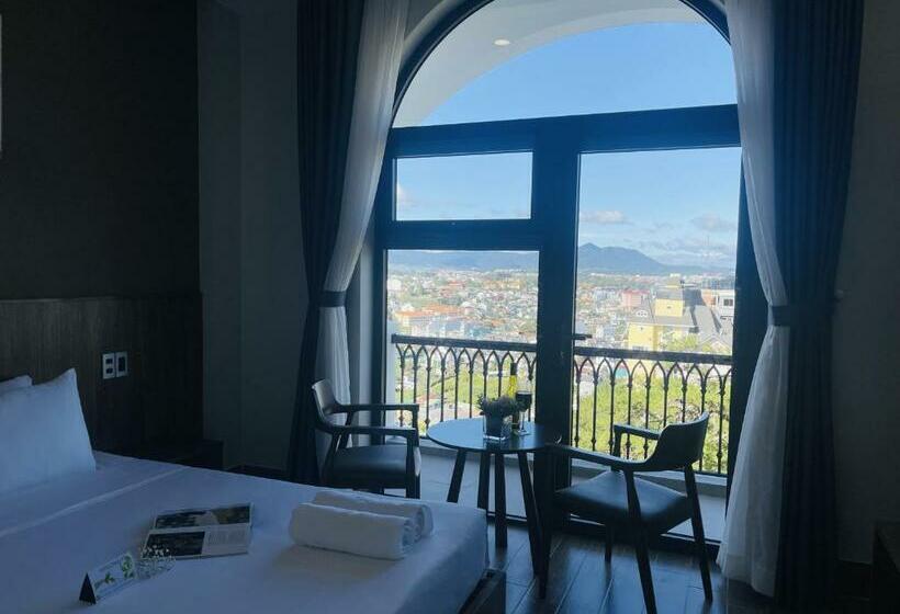 اتاق استاندارد با چشمانداز کوهستان, đồi Mây Tuyết