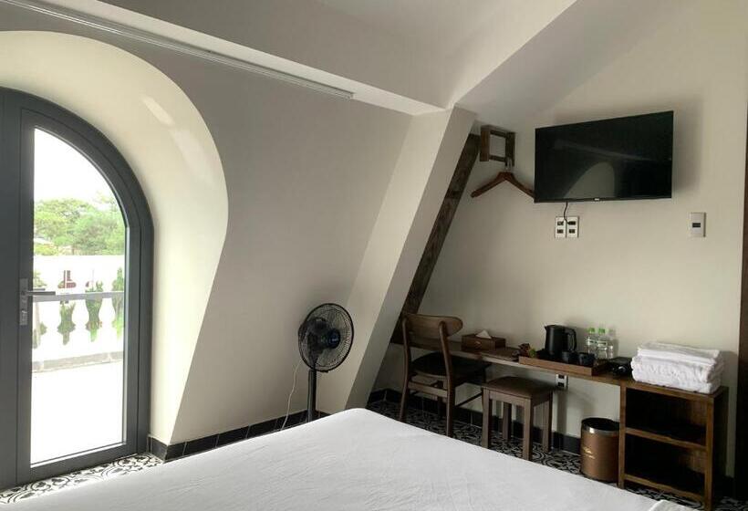 اتاق استاندارد با تراس, đồi Mây Tuyết