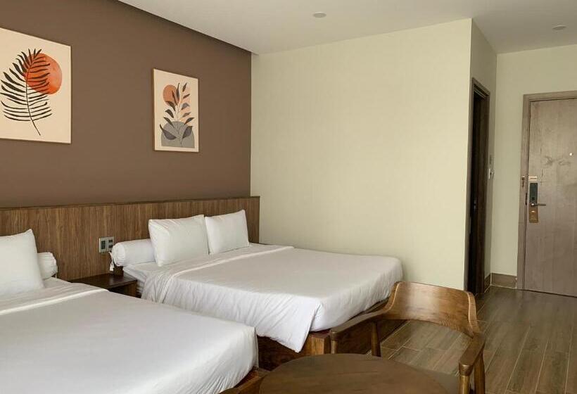 اتاق استاندارد چهارنفره با بالکن, đồi Mây Tuyết