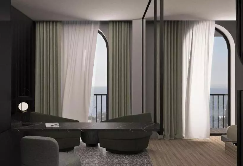 Suite with lake view, Al Caminetto Worldhotels Crafted Adults Only