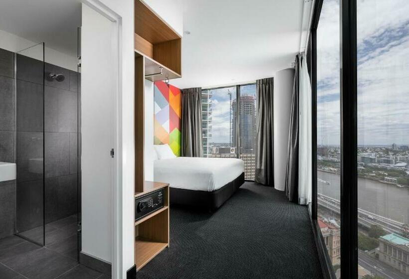 带大床的豪华间, Ibis Styles Brisbane Elizabeth Street