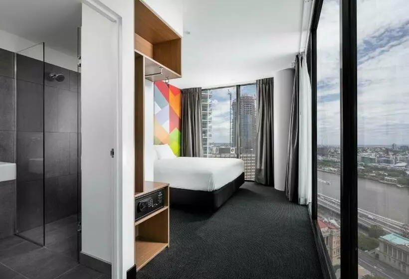 キングサイズベッドのデラックスルーム, Ibis Styles Brisbane Elizabeth Street
