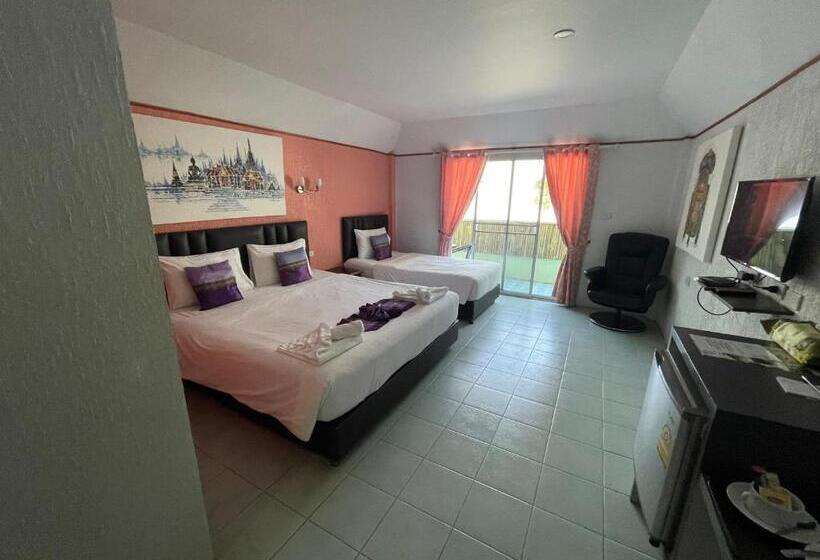 스탠다드 트리플 발코니 룸, Samui Green