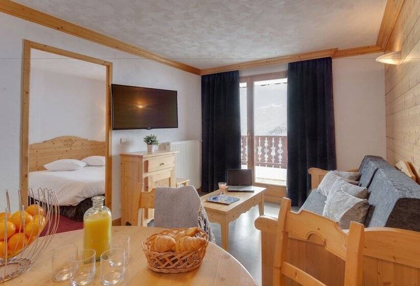 Апартаменты 1 Спальня, Residence Chalet De L Adonis