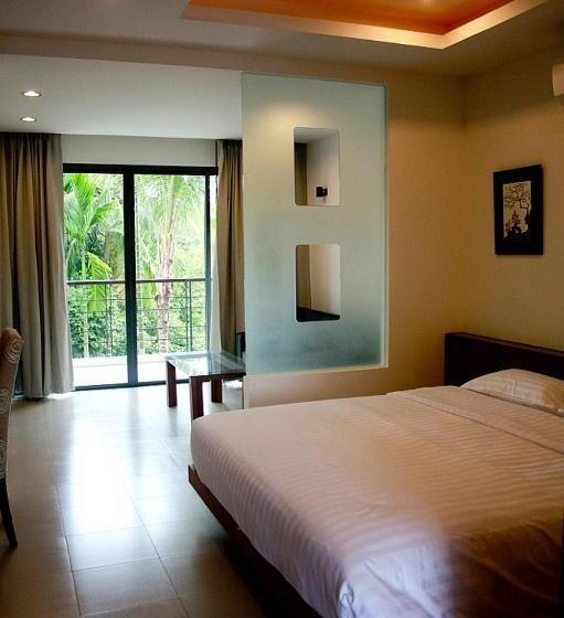 带大床的标准工作室, Tse Residence [by Samui Emerald]