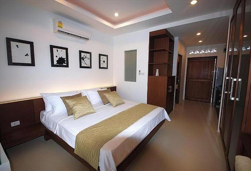 带大床的标准工作室, Tse Residence [by Samui Emerald]