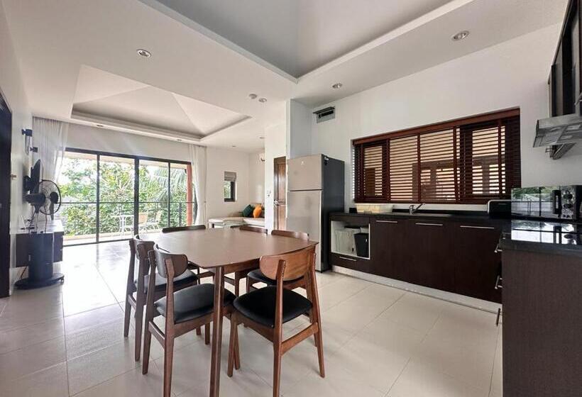 带1个卧室带泳池的公寓, Tse Residence [by Samui Emerald]