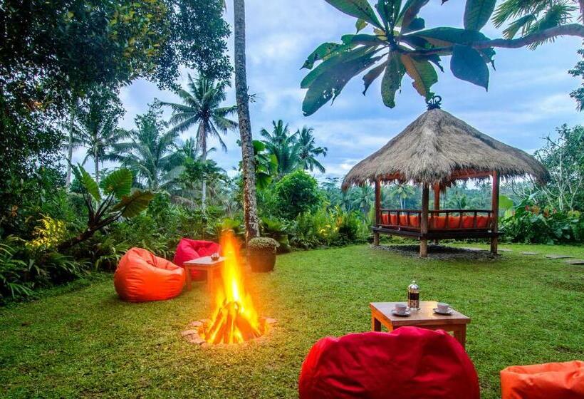 带花园景观和一个卧室的别墅, Dewi Tara Haven