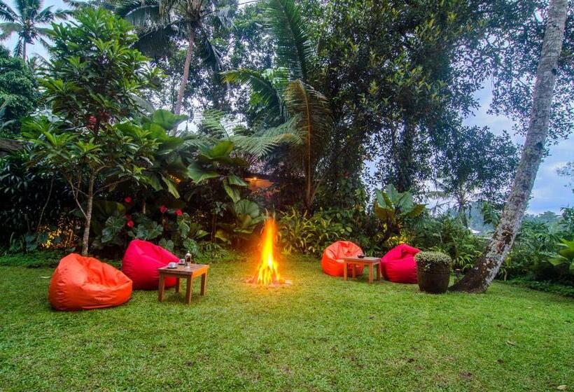 带花园景观和一个卧室的别墅, Dewi Tara Haven