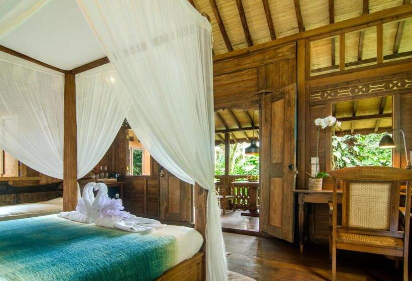 带花园景观和一个卧室的别墅, Dewi Tara Haven