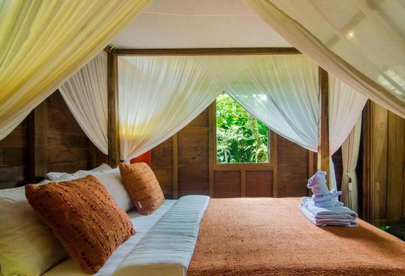 带花园景观和一个卧室的别墅, Dewi Tara Haven