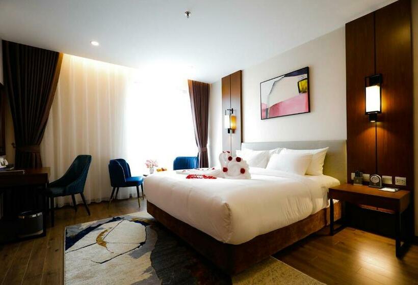 اتاق استاندارد با چشمانداز باغ, Grand Phoenix Hotel Bac Ninh